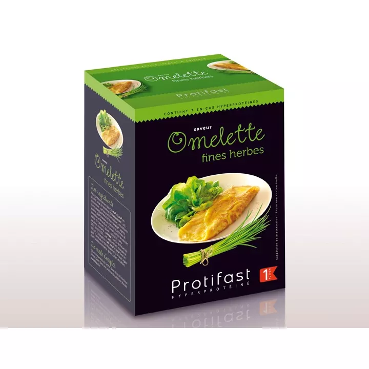 Protifast Kochplatte Omelette Fines Herbes 7 Beutel