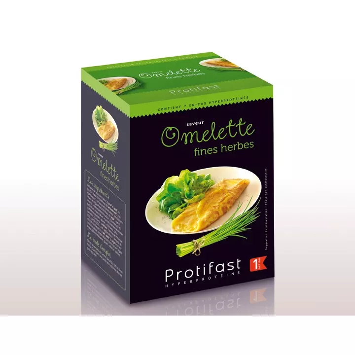 Prato Protifast Omelete Ervas Finas 7 Saquetas