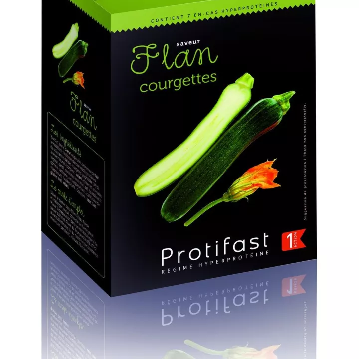 Protifast Kochplatte Flan Zucchini 7 Beutel