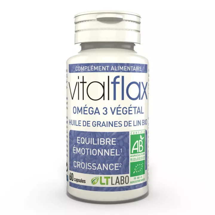 VITAL FLAX emotionele balans Bio-capsules