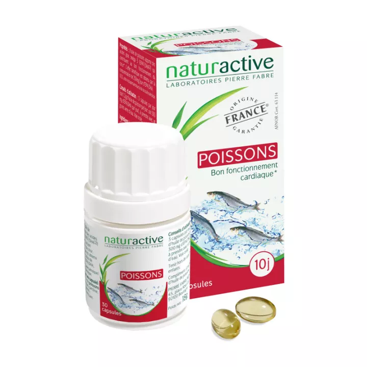 Aceite de pescado NATURACTIVO 30 cápsulas