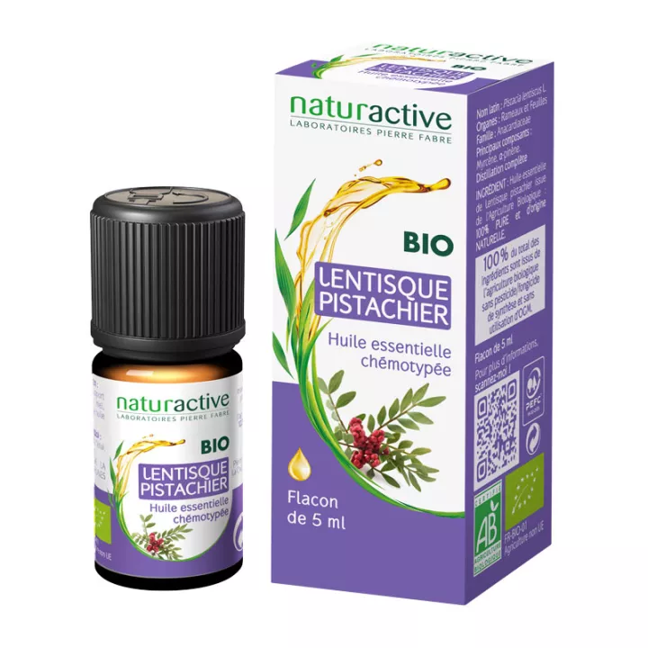 Naturactive Huile Essentielle Bio Chémotypée LENTISQUE PISTACHIER 5ml 