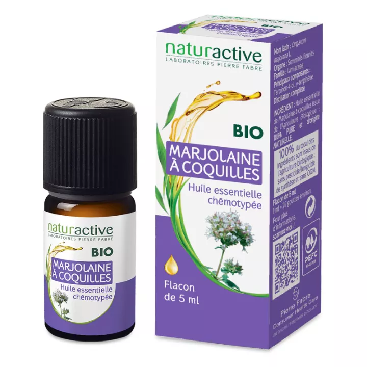 Naturactive Organic Chemotyped Ätherisches Öl MARJOLAINE 5ml