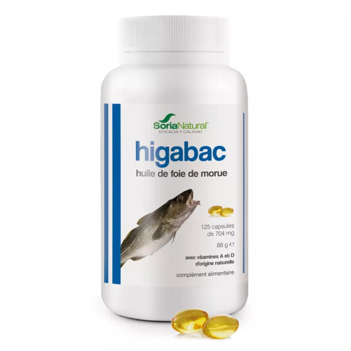 Soria Natural Higabac 125 capsules