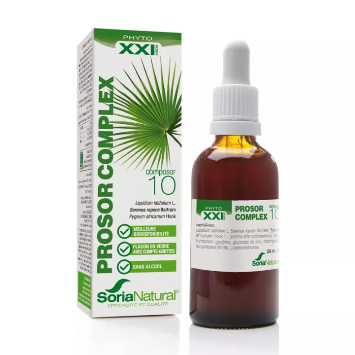 Soria Natural Prosor complexo C-10 inflamação da próstata 50ml