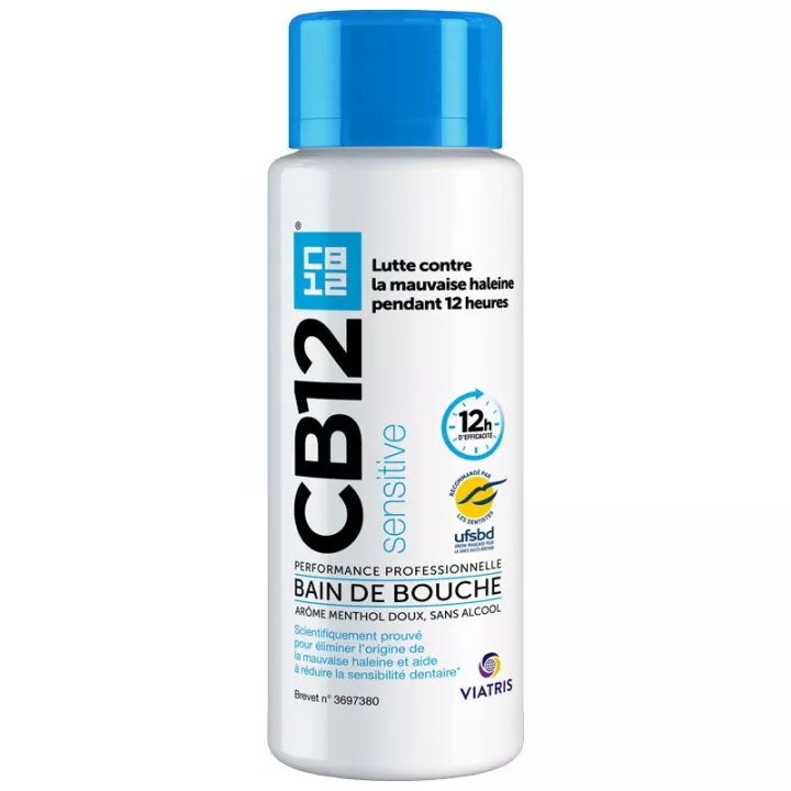 Achetez CB 12 bain de bouche Sensitive haleine fraiche 250 ml