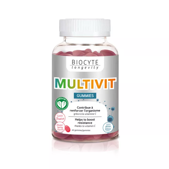 Biocyte Multivit 60 gomitas Multivitamínico