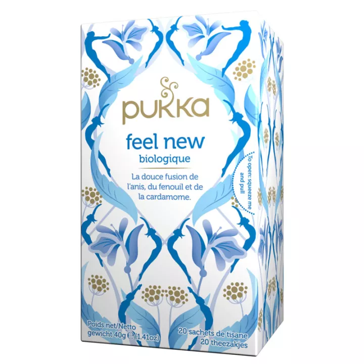 Травяной чай Pukka Bio Feel New Detox 20 пакетиков
