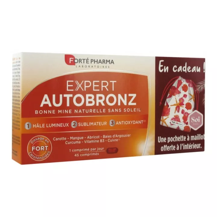 Autobronz expert natural healthy glow Forté Pharma