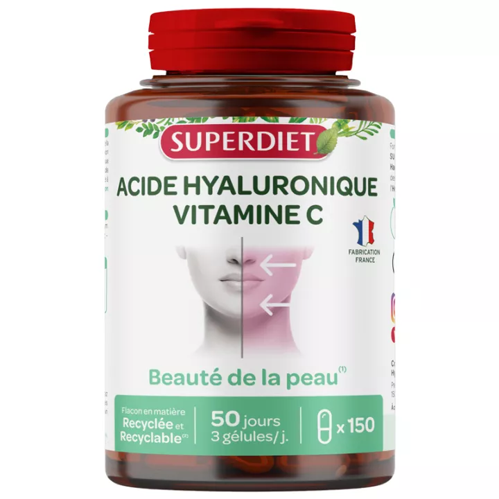 Superdiet hyaluronzuur capsules x 150