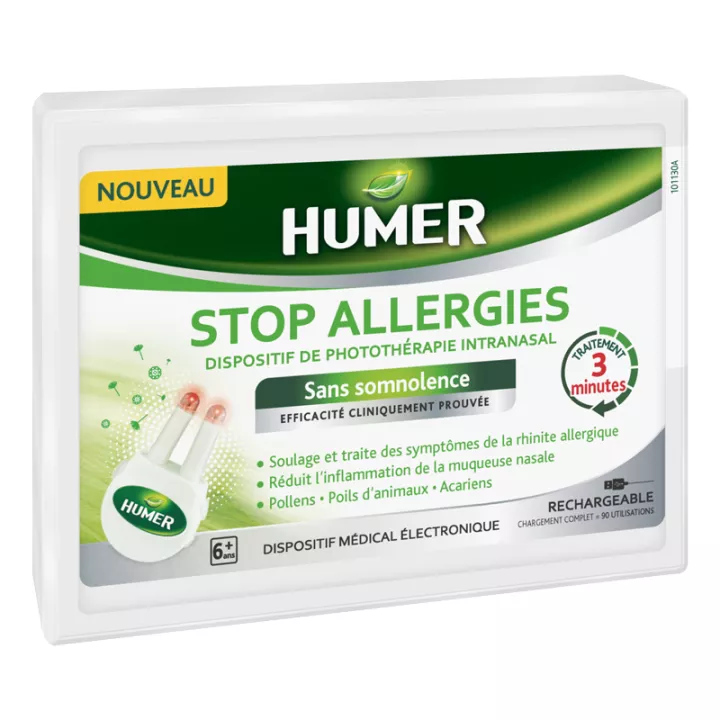 Humer Stop Allergies Intranasal phototherapy device