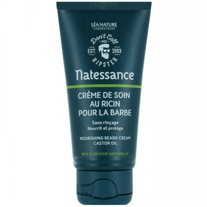 Natessance Castor Crema Cura Barba 50ml