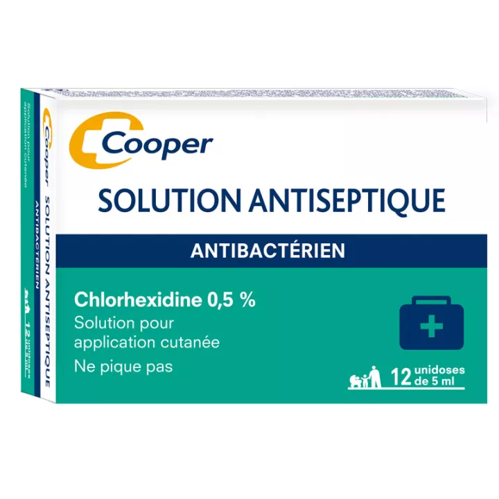 Chlorhexidinlösung 0,5 % Cooper 10 Einzeldosen