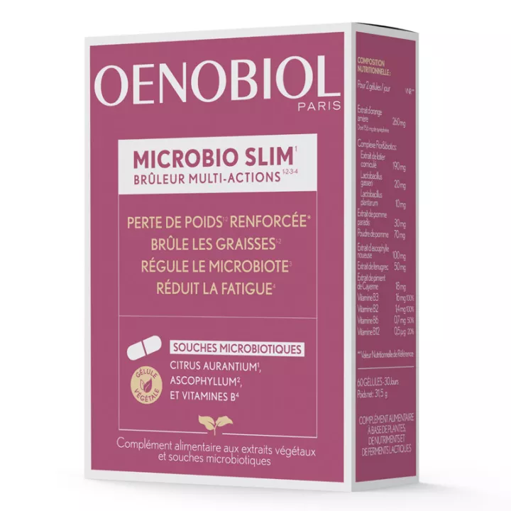 Quemador Multiacción Oenobiol Microbio Slim