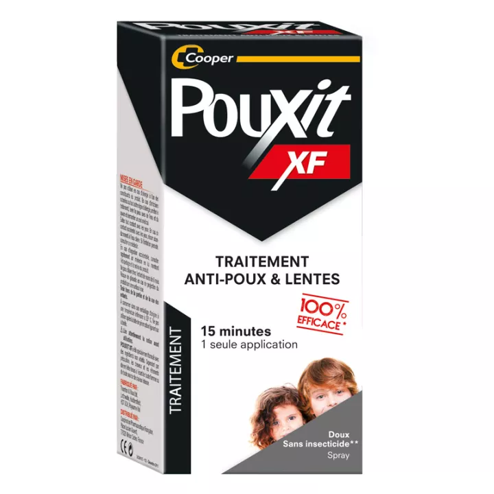 Cooper Pouxit XF Spray Anti-piolhos para Cabelos Compridos 100 ml