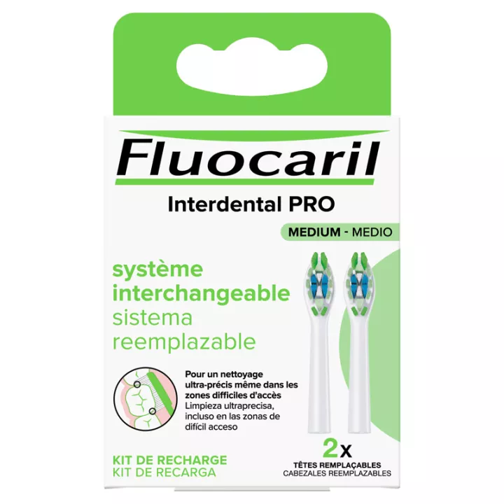 Fluocaril Replaceable head x2