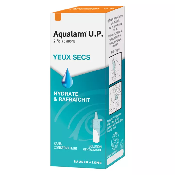 Aqualarm UP 2% Dry Eyes Moisturizes and Refreshes 10 ml
