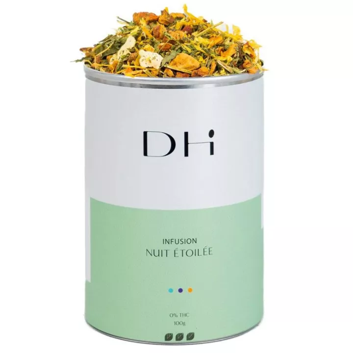 DELIHEMP Starry Night Infuso di CBD rilassante 100g