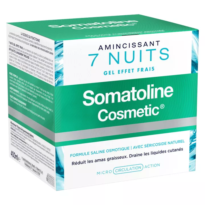Somatoline Amincissant 7 Nuits Gel Effet Frais 400 ml