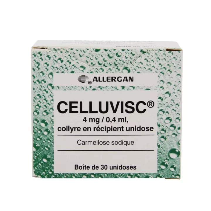 Celluvisc Collyre Sécheresse oculaire en unidoses