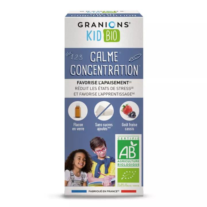 Granions Kid Organic Calma y Concentración 125 ml 