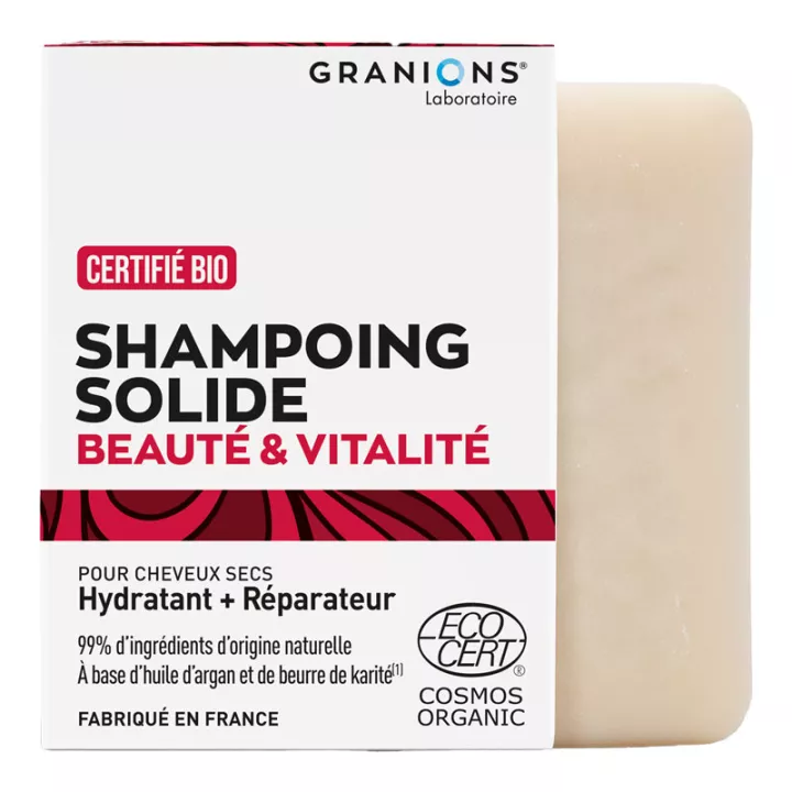 Granions Shampoing Solide Beauté Vitalité