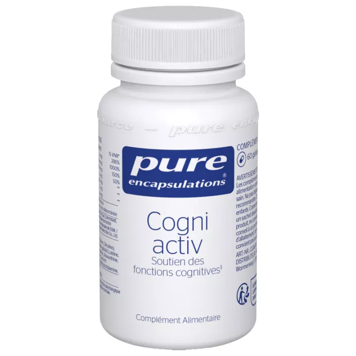 Pure inkapseling Cogni Activ 60 capsules