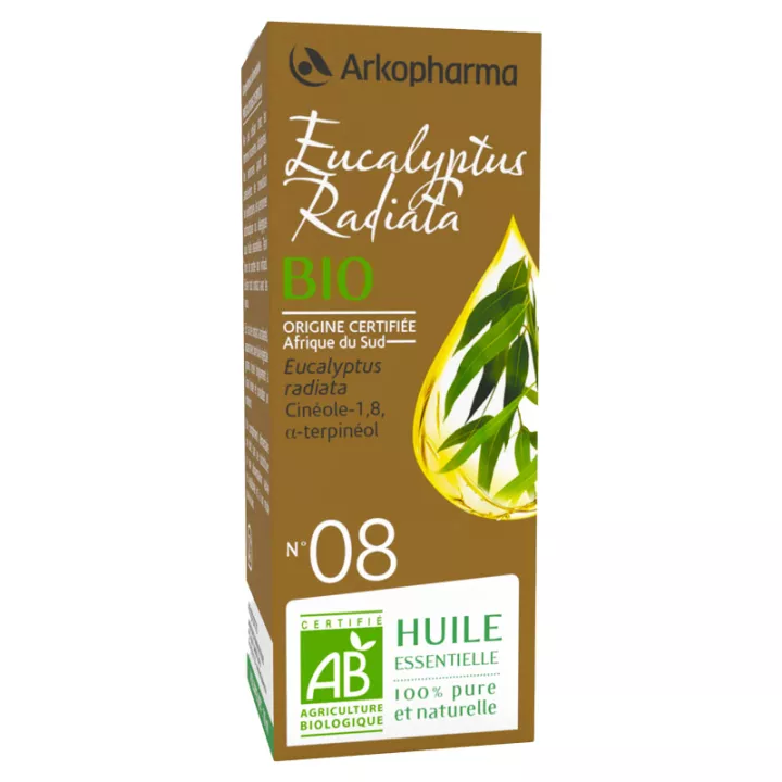 Olfae Organic Essential Oil Eucalyptus Radiata No. 8 Arkopharma 10ml