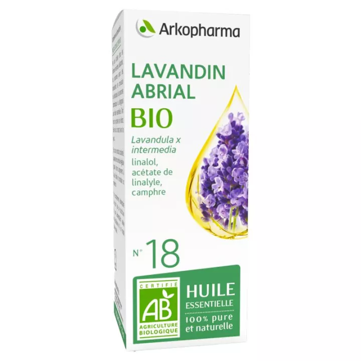 Arkopharma Essentiële Olie Nr. 18 Lavandin Abrial Bio 10ml