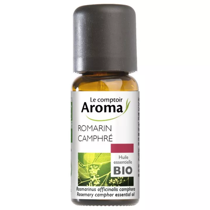 Pranarôm Huile Essentielle Romarin à Camphre Bio 10ml