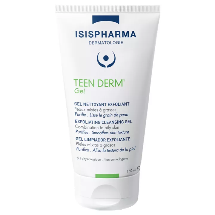 Isispharma Teen Derm Peeling-Reinigungsgel 150ml