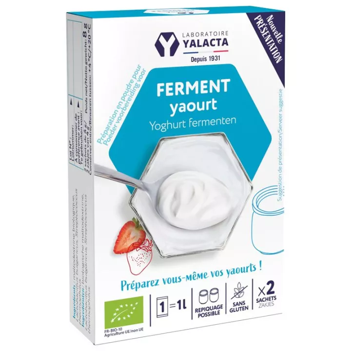 Yalacta Fermento para Yogur Orgánico 2 sobres de 4 g de venta en