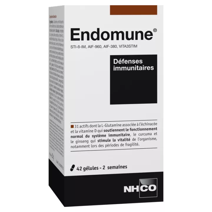 Endomune NHCO défense immunitaire 42 gélules