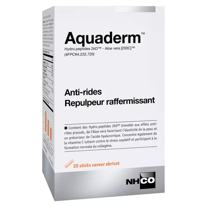 NHCO Aquaderm anti-rugas Repulpeur 20 Sticks