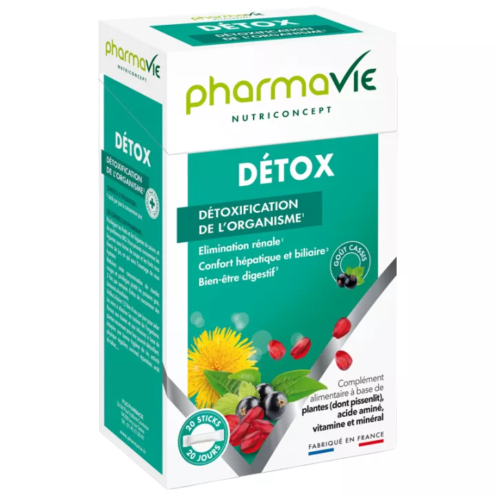 Pharmavie Nutriconcept Détox 20 sticks 