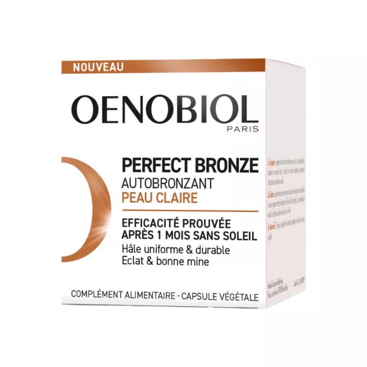 Oenobiol Perfect Bronz Selbstbräuner Klare Haut Kapseln 