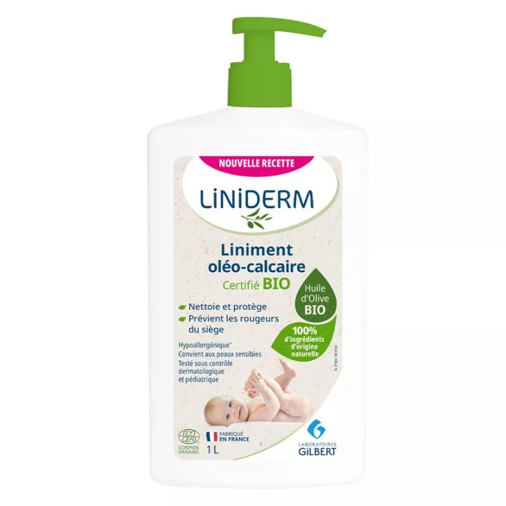 Liniderm Organic Oleo-Limestone Liniment 1l on sale in pharmacies