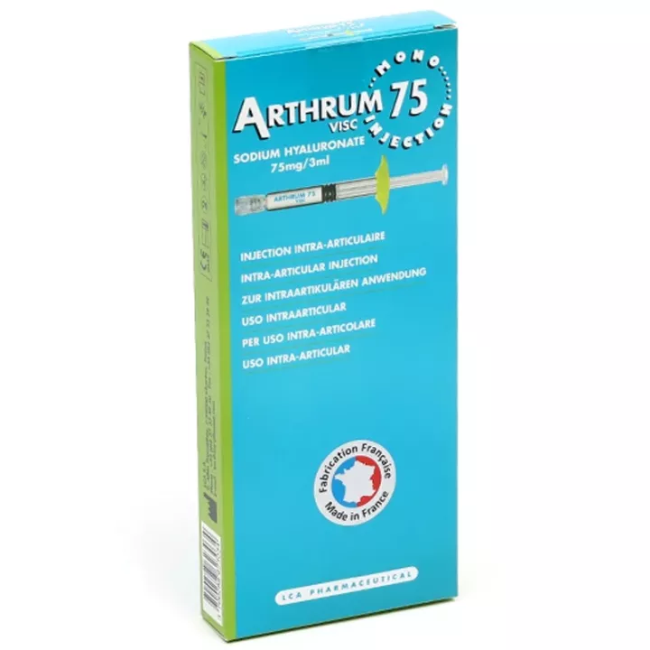 Arthrum 75mg/3ml Intra-articular injection 1 syringe