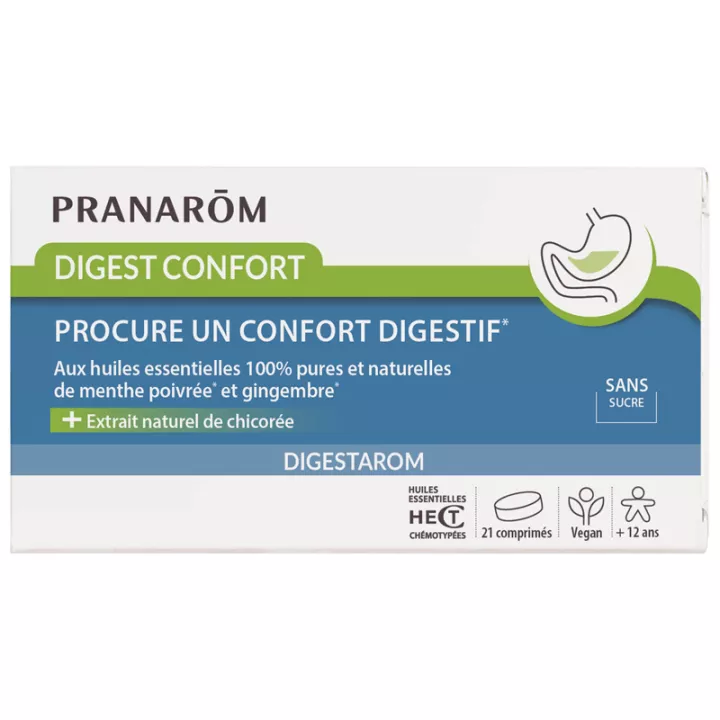 Pranarom Digestarom Digest Confort 21 Comprimés