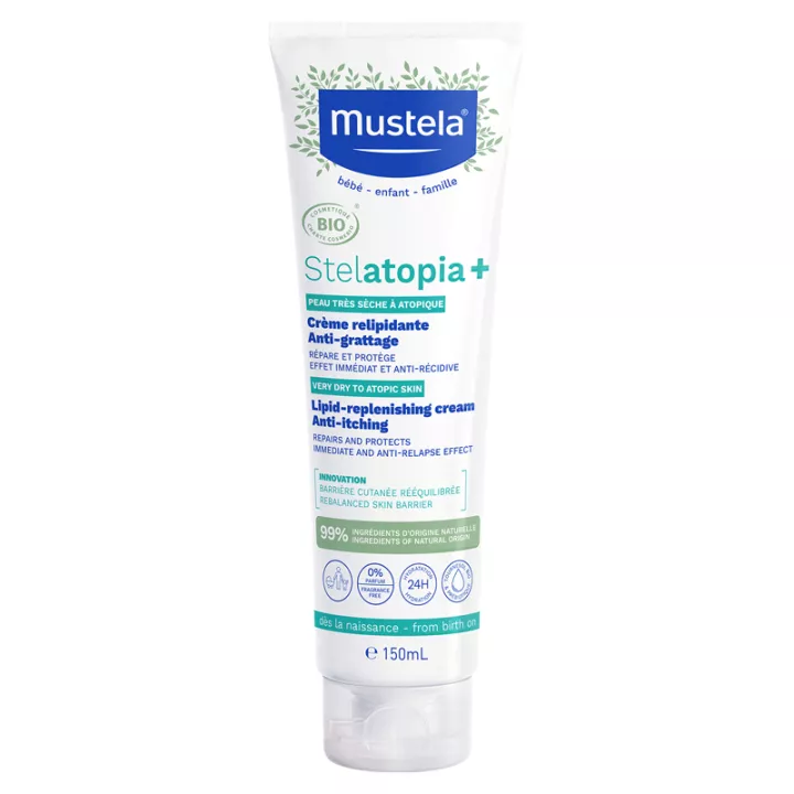 Mustela Baby-Child-Family Stelatopia+ Organic Lipid-Replenishing Anti-Itching Cream