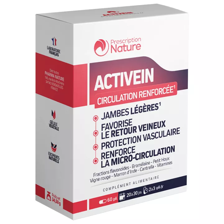 Cápsulas de prescrição Nature Activein