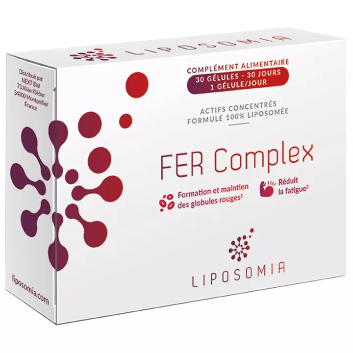 Prescription Nature Liposomia Iron Complex 30 capsules