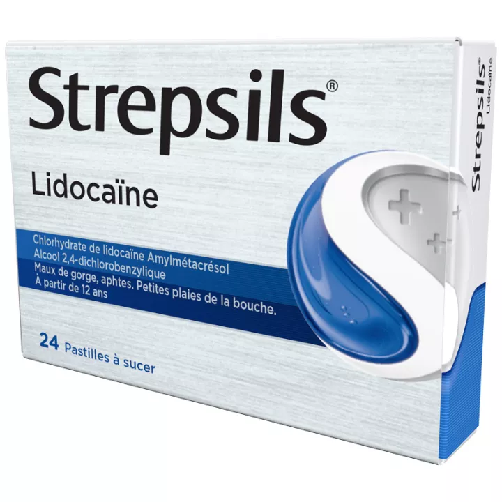 Strepsils Lidocaïne - 36 Pastilles à Sucer