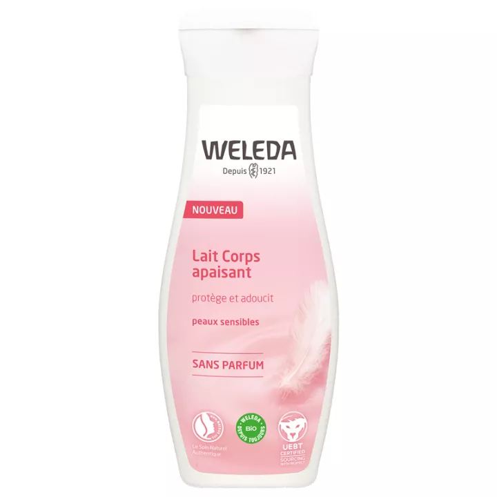 Weleda Organic Unscented Soothing Body Lotion 200 ml