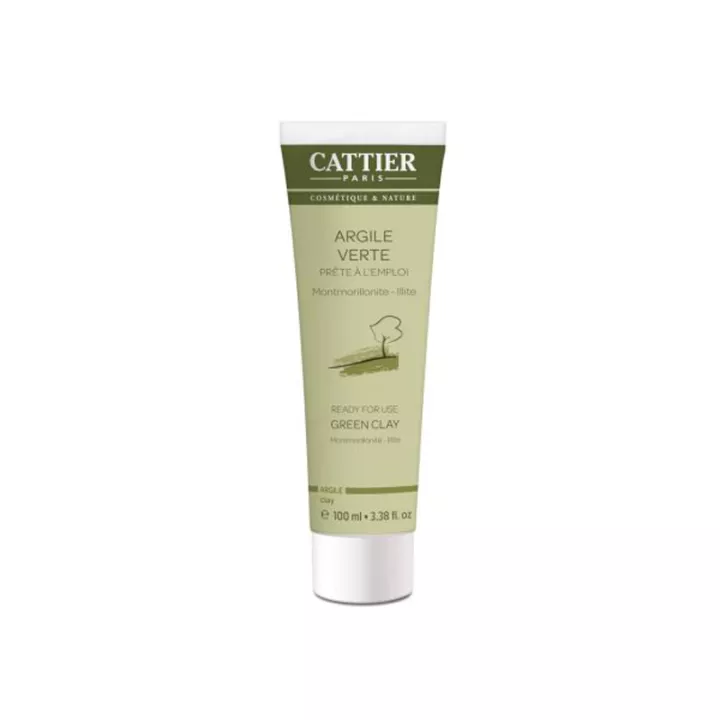 Cattier Arcilla Verde Lista para Usar 100 ml