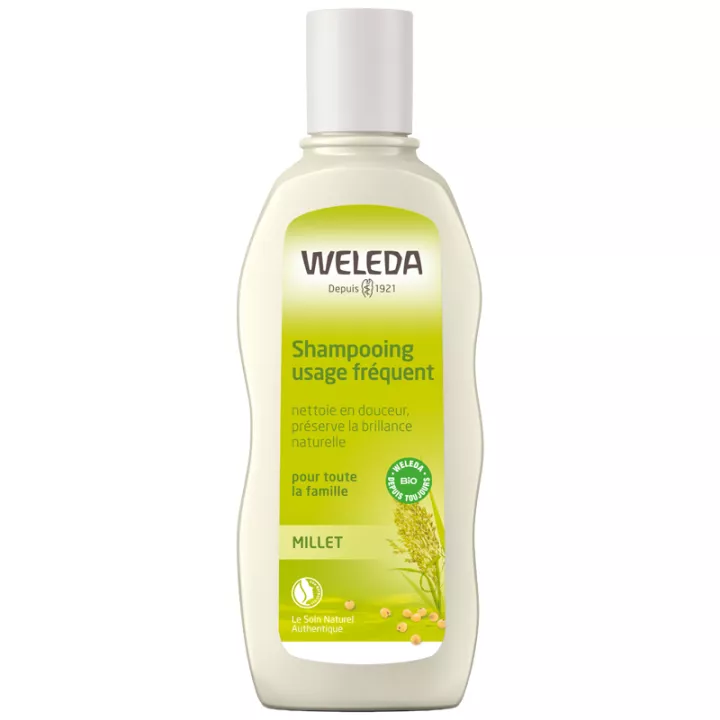 Shampoo häufigen Gebrauch 190ml WELEDA HIRSE