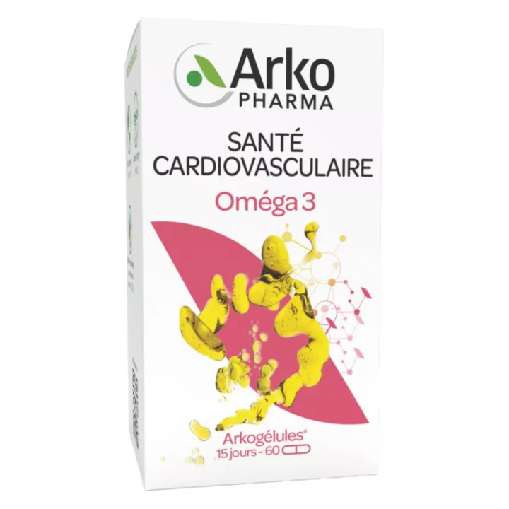 Arkocaps Omega 3 Boa Função Cardiovascular