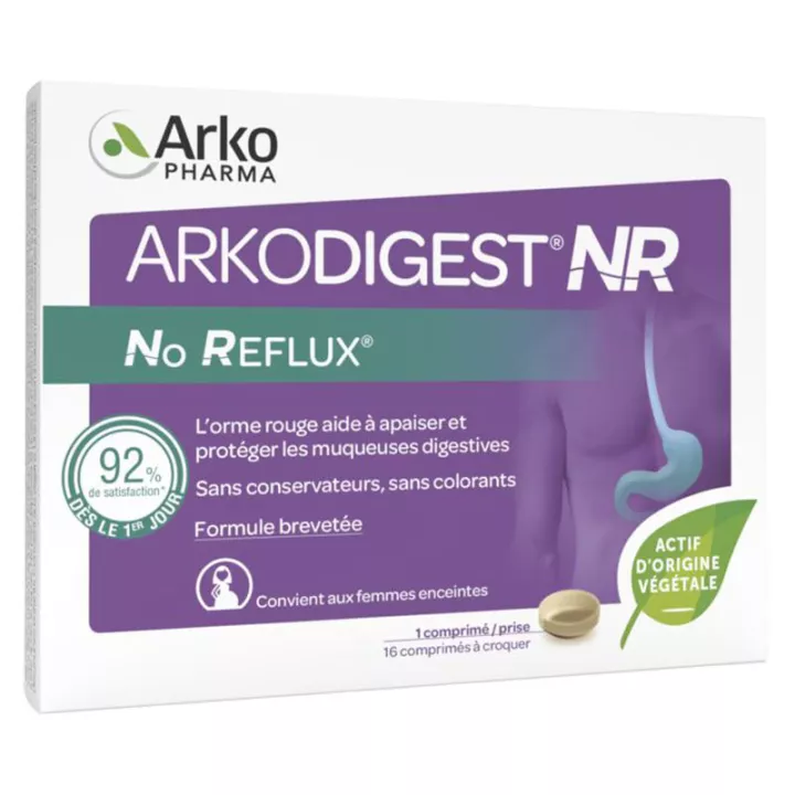 Arkopharma ARKODIGEST Geen Reflux 16 tabletten