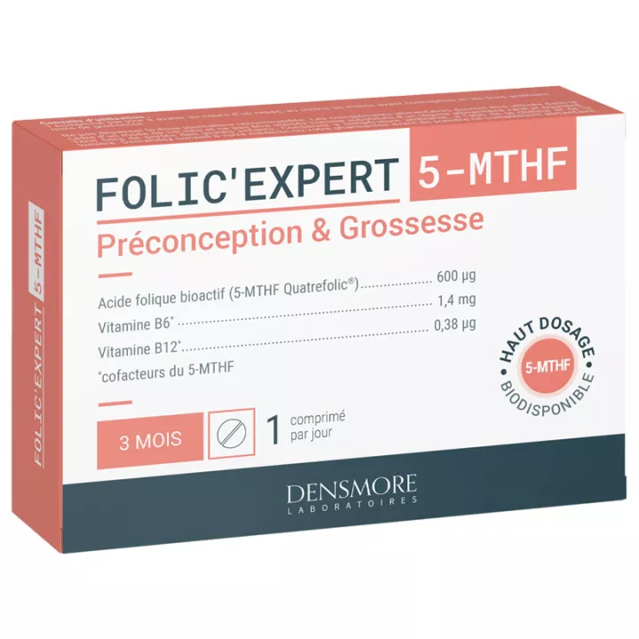 Folic Expert 5-Mthf 90 Tablets