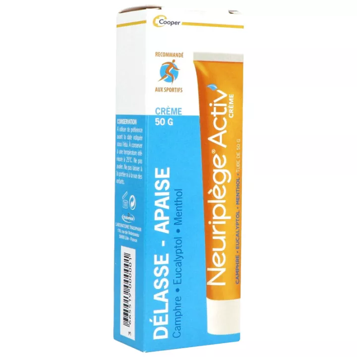 Neuriplège Activ Heat Sensation Massagecreme 50 g Flasche